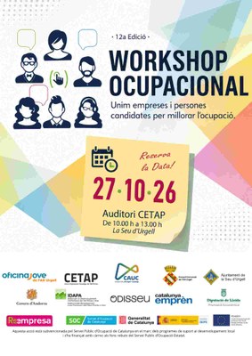 12è Workshop ocupacional, a la Seu d'Urgell