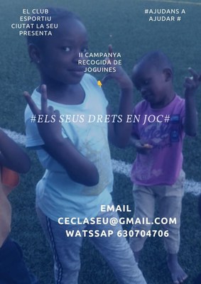 Campanya de recollida de joguines del CE Ciutat La Seu