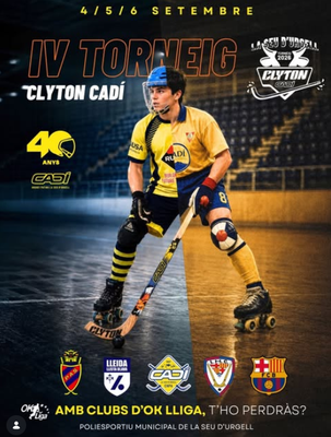 Celebració del torneig d'hoquei Clyton Cadí, a la Seu d'Urgell