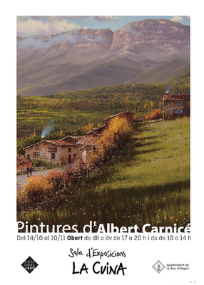 Exposició de pintura d'Albert Carnicé, a la Seu d'Urgell