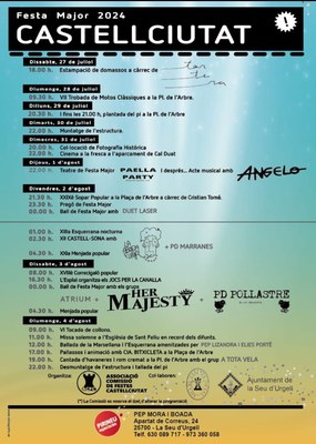 Festa Major de Castellciutat 2024