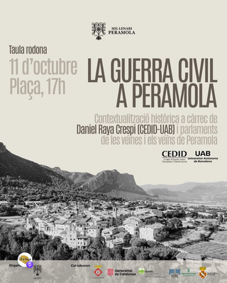Taula rodona " La Guerra Civil espanyola a Peramola", a Peramola