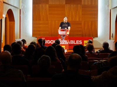 Acte de la CUP a la Seu d'Urgell per les eleccions del 10-N