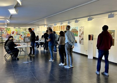 Col·legi electoral de la Sala La Cuina del Centre Cultural Les Monges