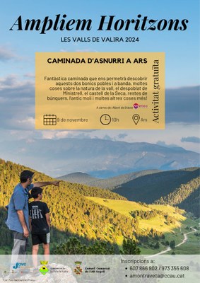 Ampliem Horitzons - 9 de novembre a Asnurri