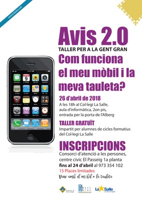 Cartell del taller "Avis 2.0"