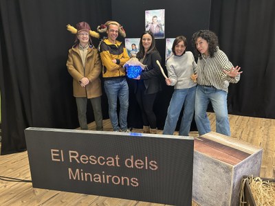 Presentació de l'espectacle teatral 'El Rescat dels Minairons'