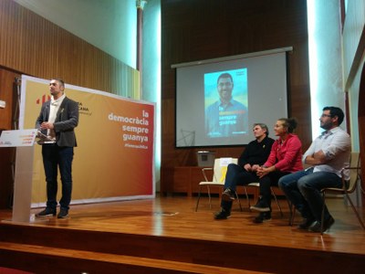 Acte polític d'ERC a la Seu d'Urgell pel 21-D