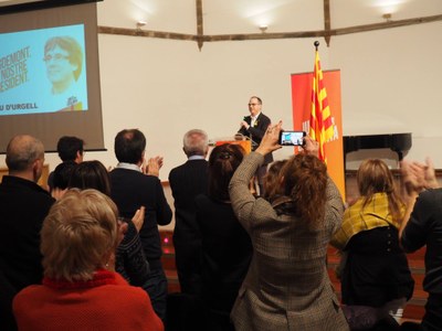 Acte polític de Junts per Catalunya a la Seu d'Urgell