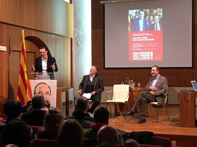 Acte polític del PSC a la Seu d'Urgell pel 21-D