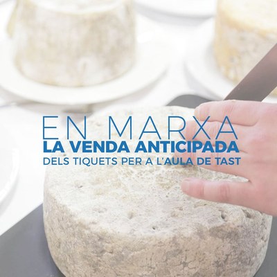 Venda de tiquets per a l'Aula de Tast