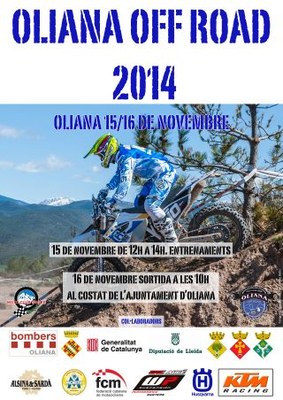 Oliana Off Road 2014 - Cartell