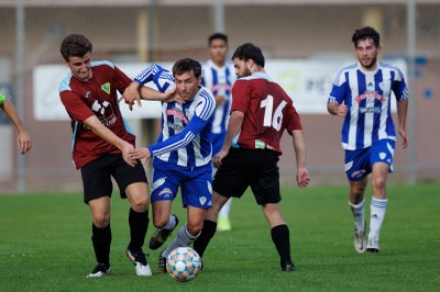 La Seu i l'Organyà en un partit de la Copa Pirineus (Foto: FCF) 