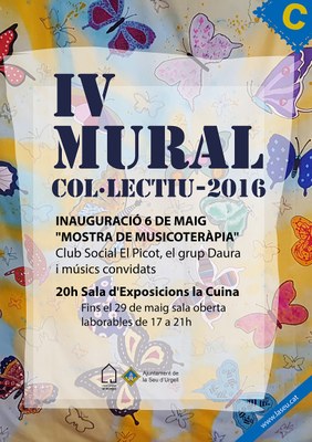 Mural de pintura col·lectiva