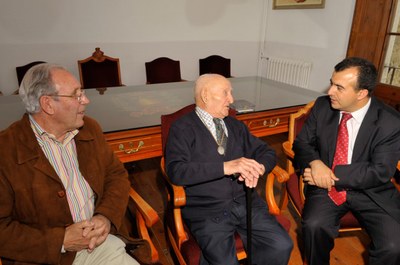 Emili Suñé, veí centenari de Puigcerdà