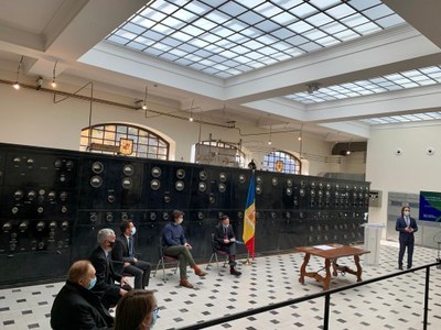 Signatura de l'acord del Consell General i el Govern d'Andorra per negociar l'associació amb la UE (Foto: Govern d'Andorra)