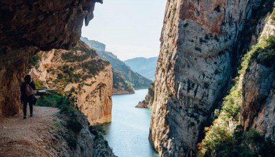 Congost de Mont-rebei (Foto: Fundació Catalunya La Pedrera)