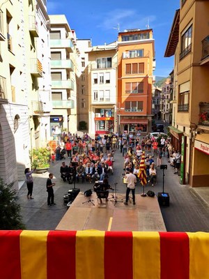 Acte institucional a la Seu amb motiu de la Diada Nacional de Catalunya (Foto: Maria Rosa Sort)
