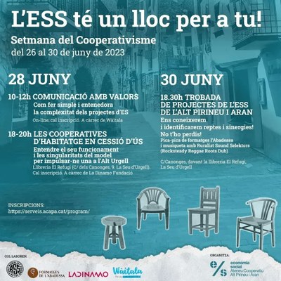 Setmana del Cooperativisme a la Seu