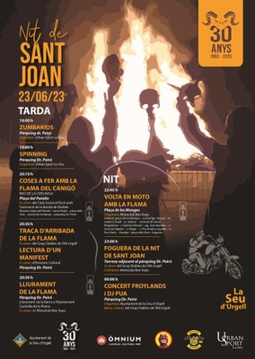 Programa de la nit de Sant Joan a la Seu
