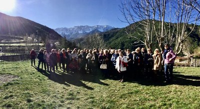 Sortida cultural a Arsèguel amb motiu del 8-M (Foto: M. Lamolla)