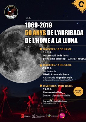 Cartell de les activitats