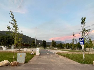 Nou aparcament d'autocaravanes a la Seu d'Urgell