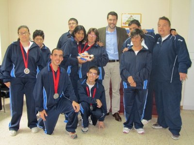 Taller Claror - Batalla amb medallistes