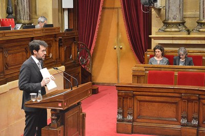 Albert Batalla, al Parlament