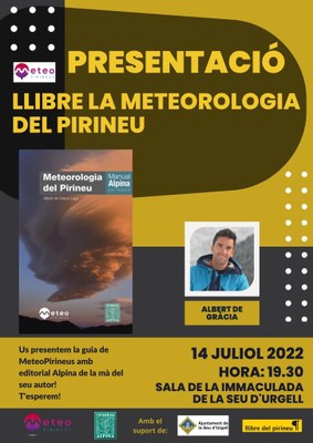 Presentació a la Seu de la guia 'Meteorologia del Pirineu'