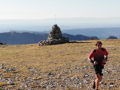 Albert Escales, a la Marató de Boumort (Foto: Atlètic Santa Fe)
