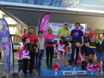 Lliurament de premis absoluts de la Marató de Boumort 2019 (Foto: Cadí Circuit Fer)