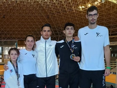 Aleix Orrit, amb l'ADJ Team, a l'Open Internacional de Taekwondo de València