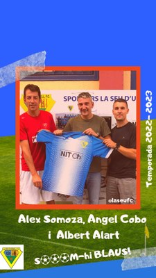 Àlex Somoza, nou entrenador de La Seu FC (@fclaseu)