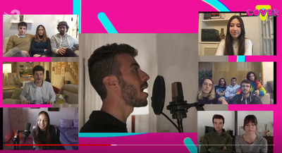 Aliena, a la final del concurs 'Cover' (TV3)