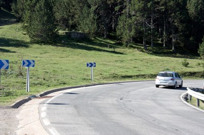 Un búnquer a prop de la carretera GI-400 (Foto: ACN)