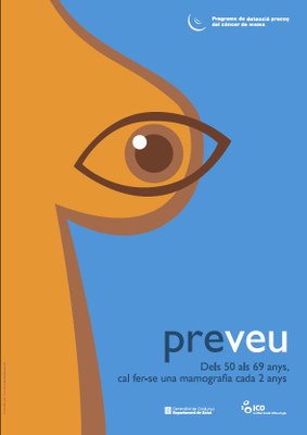Cancer de mama - Cartell prevenció 2012