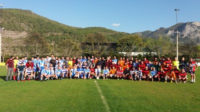 Centenari del CF Organyà - Partit de celebració (Foto: Ajuntament d'Organyà)