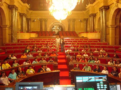 Escola Albert vives - Visita al Parlament