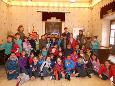 Pau Claris - Visita a l'Ajuntament de la Seu 04.2013