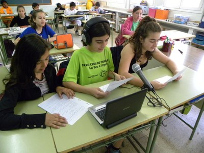 Taller de Ràdio 2013 - Escola Pau Claris