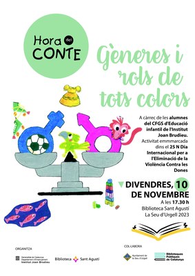 Hora del conte a la Biblioteca Sant Agustí de la Seu d'Urgell