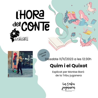 Hora del conte a l'Ateneu Alt Urgell