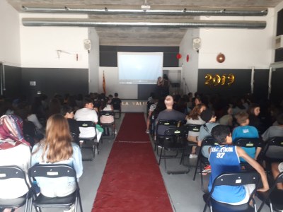 Presentació de curtmetratges fets per alumnes de l'Institut La Valira (Foto: Marc Llovera)