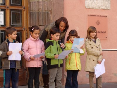 Festa Solidaritat 2009 - Lectura de textos