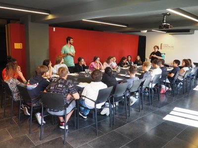Formació sobre el món del formatge per a alumnes de secundària de la Seu, a l'Espai Ermengol
