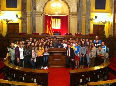 La Salle - Visita Parlament Alumnes 11.2013