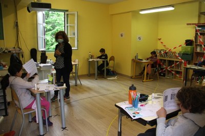 Reobertura de l'Escola Jordi Pere Cerdà, a Sallagosa (Foto: ACN)