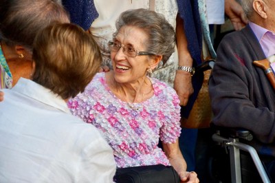 Maria Dolors Siscart i Vidal, homenatjada pels Amics de la Sardana de la Seu