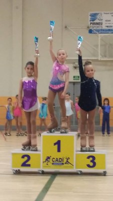 El CPA La Seu, a la 1a Volta d'Iniciació de patinatge